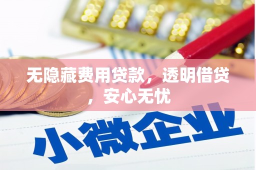 宝安无隐藏费用贷款，透明借贷，安心无忧