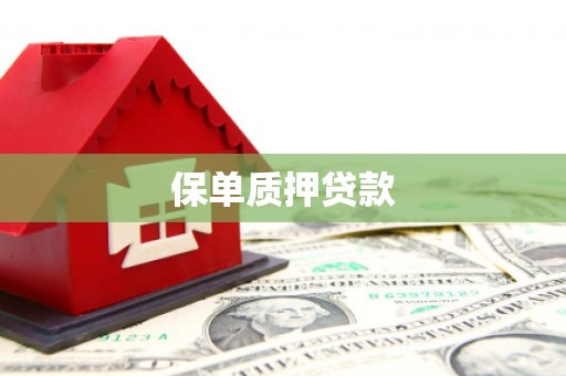 宝安保单质押贷款