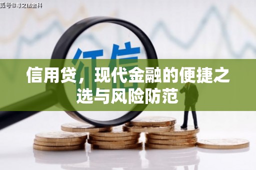 宝安信用贷，现代金融的便捷之选与风险防范