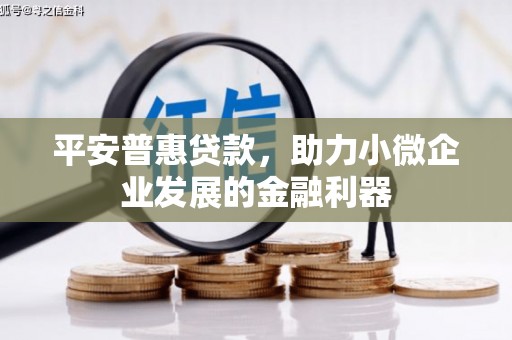 宝安平安普惠贷款，助力小微企业发展的金融利器