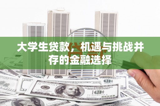 宝安大学生贷款，机遇与挑战并存的金融选择