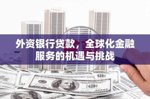 宝安外资银行贷款，全球化金融服务的机遇与挑战